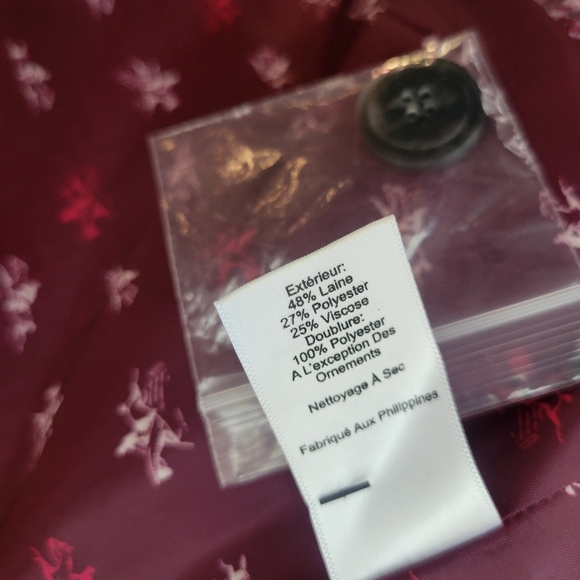 Talbots Wool Blazer Size 8P - Picture 7 of 8